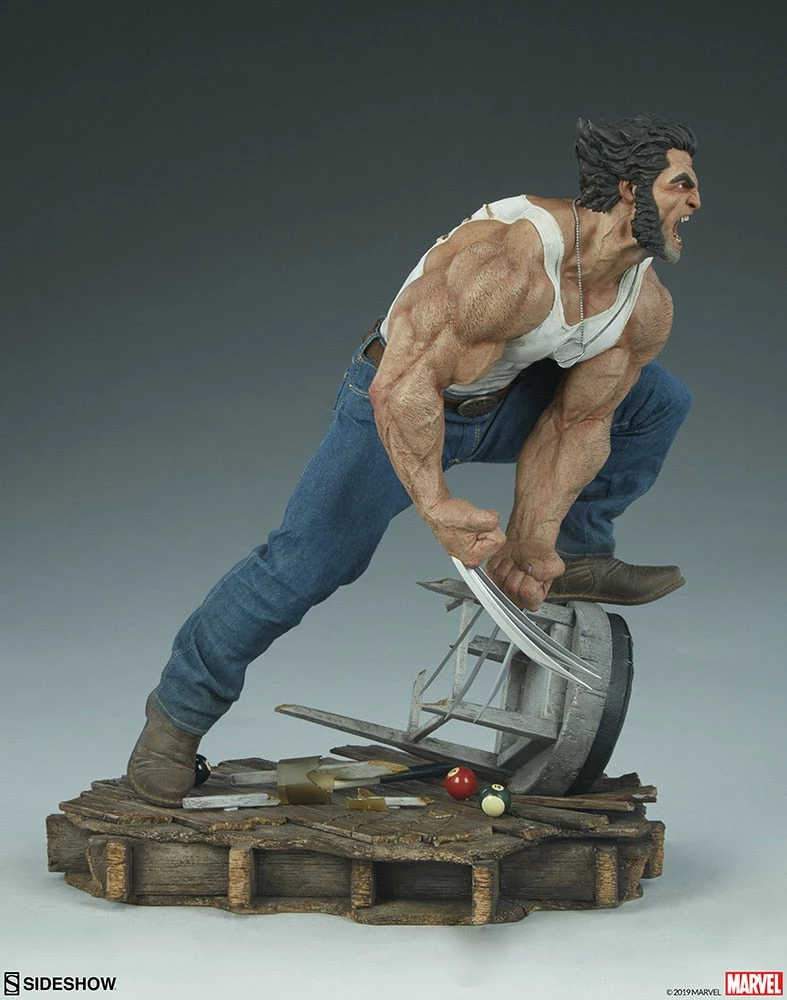 Maybang's Collectibles Sideshow Marvel Comics X-Men Wolverine Logan Premium Format Figure Statue 8 Maybang's Collectibles Sideshow Marvel Comics X-Men Wolverine Logan Premium Format Figure Statue