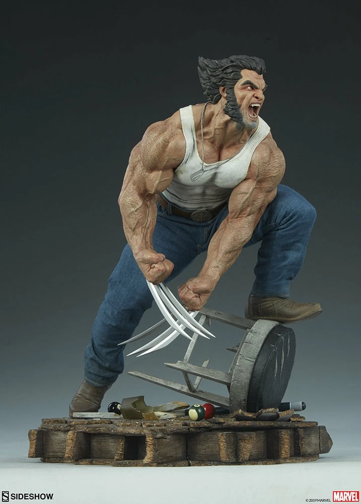 Maybang's Collectibles Sideshow Marvel Comics X-Men Wolverine Logan Premium Format Figure Statue 9 Maybang's Collectibles Sideshow Marvel Comics X-Men Wolverine Logan Premium Format Figure Statue