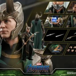 Maybang's Collectibles Hot Toys Marvel Comics Avengers Endgame Loki 1/6 Scale Collectible Figure