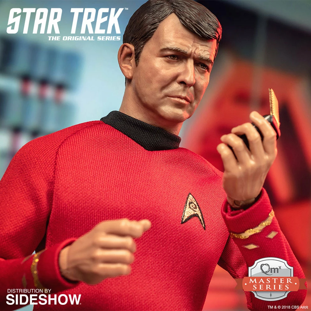Maybang's Collectibles Quantum Mechanix (QMx) Quantum Mechanix Star Trek The Original Series Lt Commander Montgomery Scott Scotty 1/6 Scale 12" Collectible Figure 6 Maybang's Collectibles Quantum Mechanix (QMx) Quantum Mechanix Star Trek The Original Series Lt Commander Montgomery Scott Scotty 1/6 Scale 12" Collectible Figure