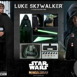 Maybang's Collectibles Hot Toys Star Wars The Mandalorian - Television Masterpiece Series DX23 Luke Skywalker 1/6 Scale 12