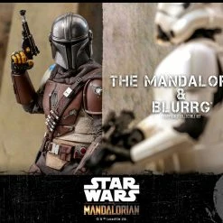 Maybang's Collectibles Hot Toys Star Wars The Mandalorian - Television Masterpiece Series Mandalorian & Blurrg 1/6 Scale Collectible Figure Set 30 Maybang's Collectibles Hot Toys Star Wars The Mandalorian - Television Masterpiece Series Mandalorian & Blurrg 1/6 Scale Collectible Figure Set