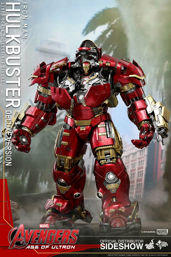 Maybang's Collectibles Hot Toys Marvel Avengers Age Of Ultron Hulkbuster (Deluxe Version) 1/6 Scale Collectible Figure 4 Maybang's Collectibles Hot Toys Marvel Avengers Age Of Ultron Hulkbuster (Deluxe Version) 1/6 Scale Collectible Figure