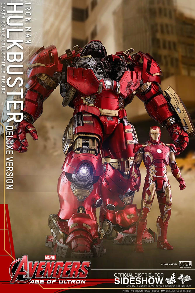 Maybang's Collectibles Hot Toys Marvel Avengers Age Of Ultron Hulkbuster (Deluxe Version) 1/6 Scale Collectible Figure 5 Maybang's Collectibles Hot Toys Marvel Avengers Age Of Ultron Hulkbuster (Deluxe Version) 1/6 Scale Collectible Figure