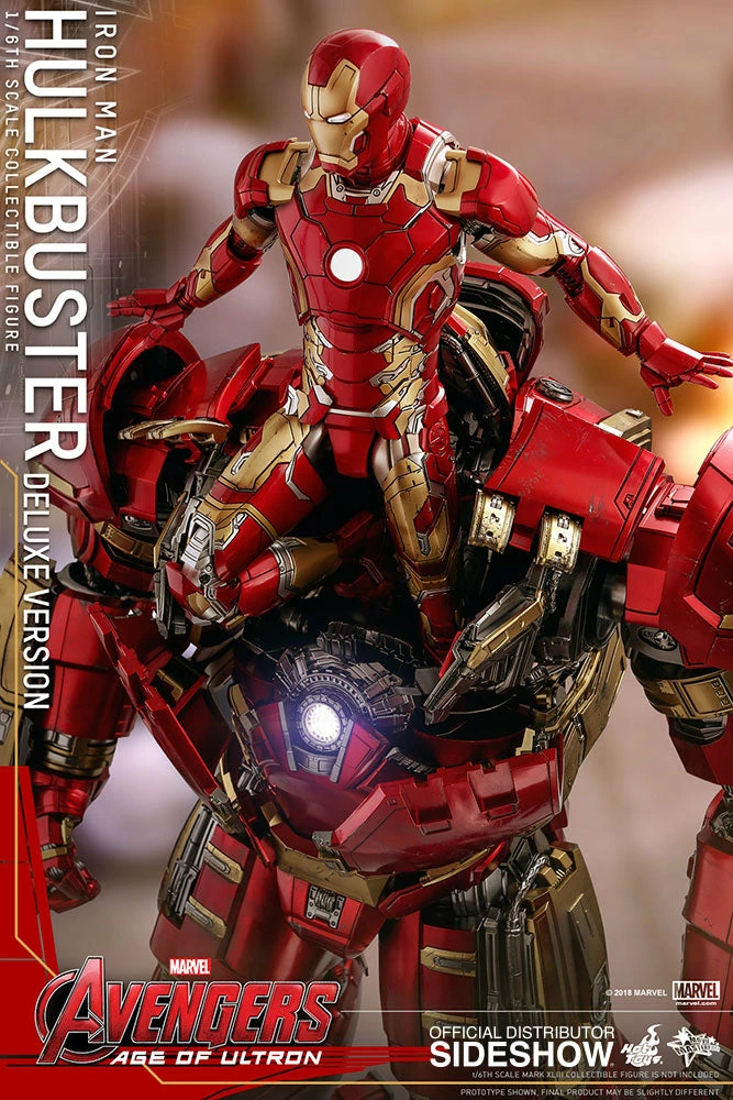 Maybang's Collectibles Hot Toys Marvel Avengers Age Of Ultron Hulkbuster (Deluxe Version) 1/6 Scale Collectible Figure 8 Maybang's Collectibles Hot Toys Marvel Avengers Age Of Ultron Hulkbuster (Deluxe Version) 1/6 Scale Collectible Figure