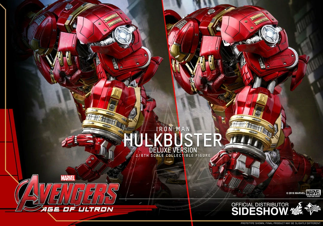 Maybang's Collectibles Hot Toys Marvel Avengers Age Of Ultron Hulkbuster (Deluxe Version) 1/6 Scale Collectible Figure 15 Maybang's Collectibles Hot Toys Marvel Avengers Age Of Ultron Hulkbuster (Deluxe Version) 1/6 Scale Collectible Figure