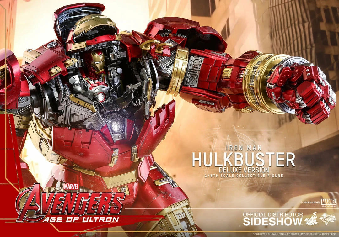 Maybang's Collectibles Hot Toys Marvel Avengers Age Of Ultron Hulkbuster (Deluxe Version) 1/6 Scale Collectible Figure 16 Maybang's Collectibles Hot Toys Marvel Avengers Age Of Ultron Hulkbuster (Deluxe Version) 1/6 Scale Collectible Figure