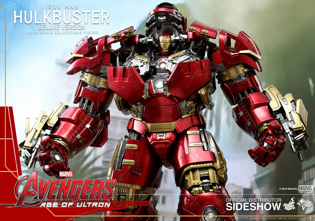 Maybang's Collectibles Hot Toys Marvel Avengers Age Of Ultron Hulkbuster (Deluxe Version) 1/6 Scale Collectible Figure 18 Maybang's Collectibles Hot Toys Marvel Avengers Age Of Ultron Hulkbuster (Deluxe Version) 1/6 Scale Collectible Figure