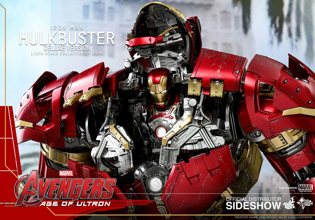 Maybang's Collectibles Hot Toys Marvel Avengers Age Of Ultron Hulkbuster (Deluxe Version) 1/6 Scale Collectible Figure 22 Maybang's Collectibles Hot Toys Marvel Avengers Age Of Ultron Hulkbuster (Deluxe Version) 1/6 Scale Collectible Figure