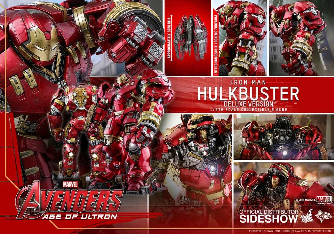 Maybang's Collectibles Hot Toys Marvel Avengers Age Of Ultron Hulkbuster (Deluxe Version) 1/6 Scale Collectible Figure 27 Maybang's Collectibles Hot Toys Marvel Avengers Age Of Ultron Hulkbuster (Deluxe Version) 1/6 Scale Collectible Figure