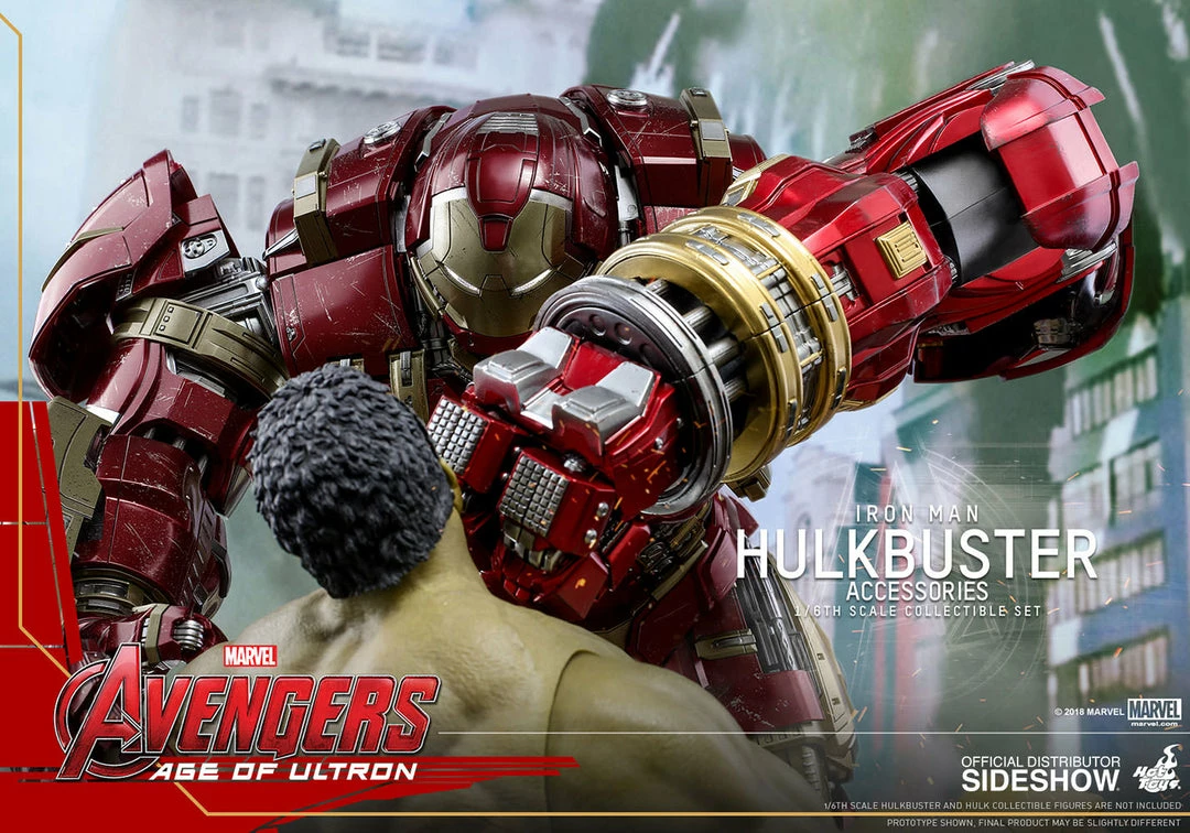 Maybang's Collectibles Hot Toys Marvel Avengers Age Of Ultron Hulkbuster Accessories Collectible Set 3 Maybang's Collectibles Hot Toys Marvel Avengers Age Of Ultron Hulkbuster Accessories Collectible Set