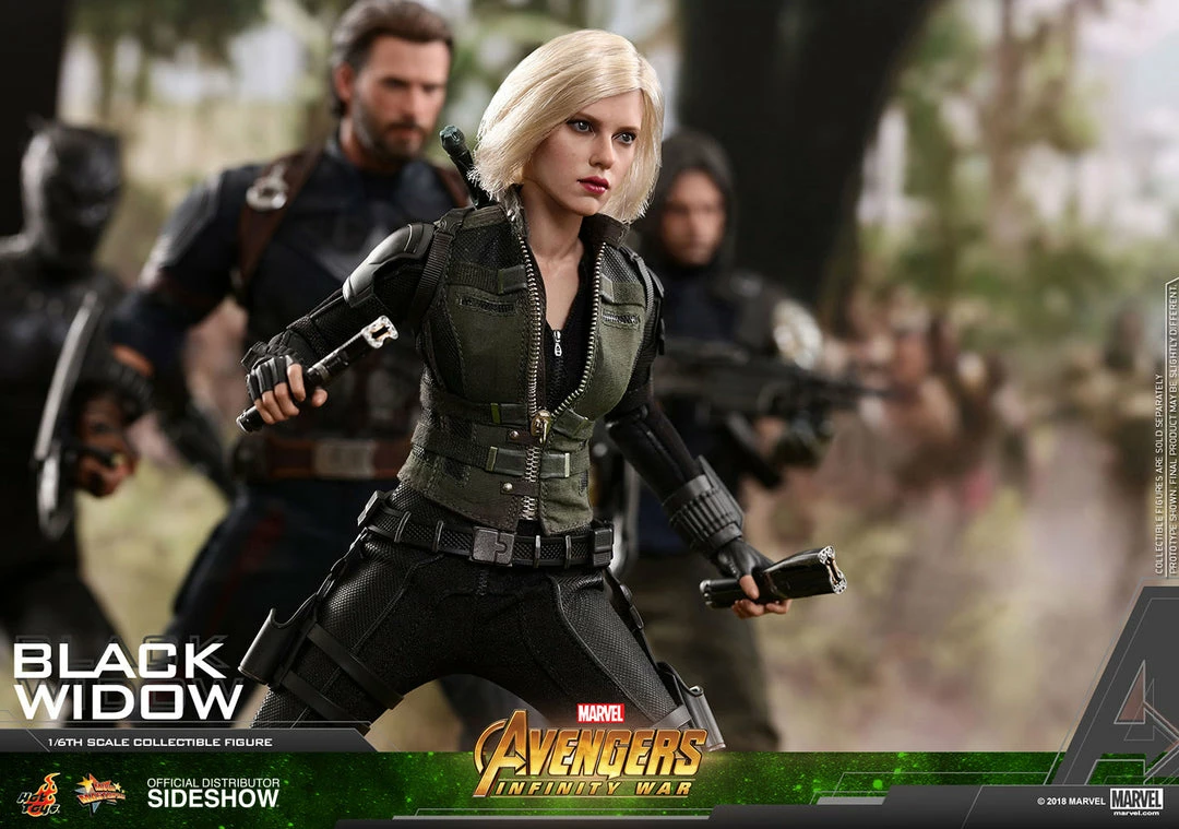 Vendor-unknown Hot Toys Marvel Avengers Infinity War Black Widow 1/6 Scale Figure 13 Vendor-unknown Hot Toys Marvel Avengers Infinity War Black Widow 1/6 Scale Figure