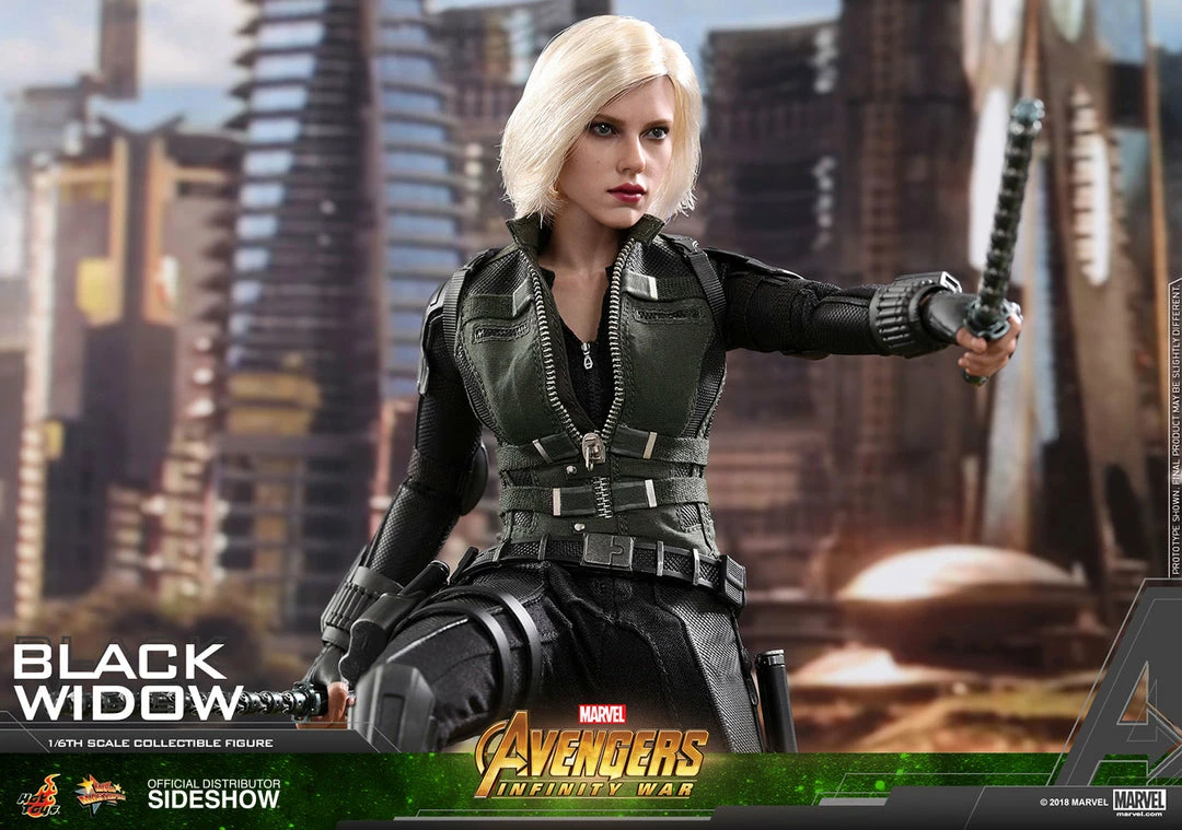 Vendor-unknown Hot Toys Marvel Avengers Infinity War Black Widow 1/6 Scale Figure 14 Vendor-unknown Hot Toys Marvel Avengers Infinity War Black Widow 1/6 Scale Figure