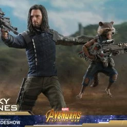 Maybang's Collectibles Hot Toys Marvel Avengers Infinity War Bucky Barnes Winter Soldier 1/6 Scale 12" Action Figure 30 Maybang's Collectibles Hot Toys Marvel Avengers Infinity War Bucky Barnes Winter Soldier 1/6 Scale 12