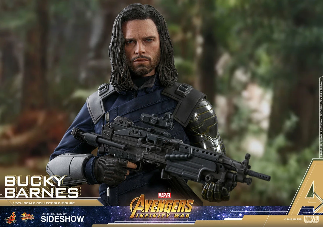 Maybang's Collectibles Hot Toys Marvel Avengers Infinity War Bucky Barnes Winter Soldier 1/6 Scale 12" Action Figure 15 Maybang's Collectibles Hot Toys Marvel Avengers Infinity War Bucky Barnes Winter Soldier 1/6 Scale 12" Action Figure