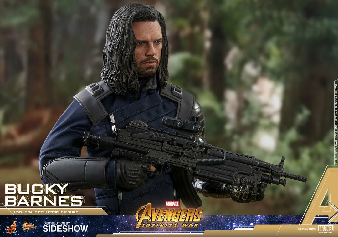 Maybang's Collectibles Hot Toys Marvel Avengers Infinity War Bucky Barnes Winter Soldier 1/6 Scale 12" Action Figure 16 Maybang's Collectibles Hot Toys Marvel Avengers Infinity War Bucky Barnes Winter Soldier 1/6 Scale 12" Action Figure