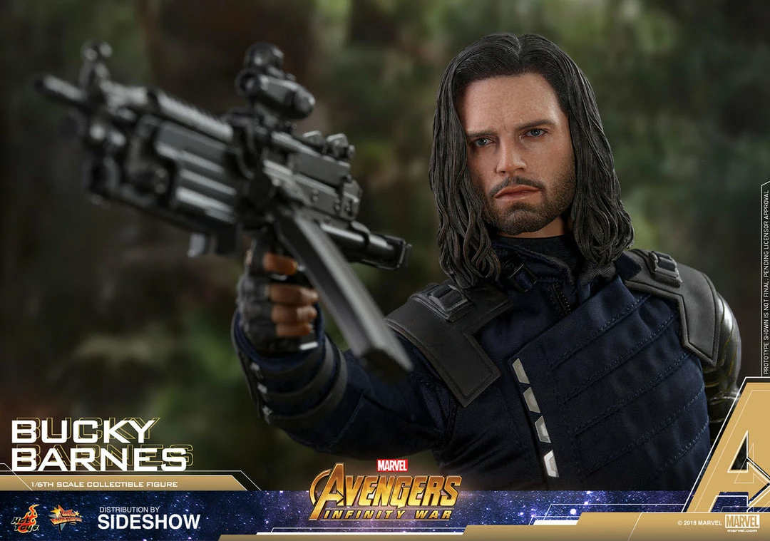 Maybang's Collectibles Hot Toys Marvel Avengers Infinity War Bucky Barnes Winter Soldier 1/6 Scale 12" Action Figure 17 Maybang's Collectibles Hot Toys Marvel Avengers Infinity War Bucky Barnes Winter Soldier 1/6 Scale 12" Action Figure