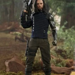 Maybang's Collectibles Hot Toys Marvel Avengers Infinity War Bucky Barnes Winter Soldier 1/6 Scale 12" Action Figure