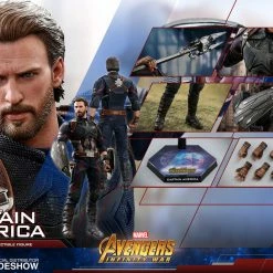 Vendor-unknown Hot Toys Marvel Avengers Infinity War Captain America 1/6 Scale Figure 23 Vendor-unknown Hot Toys Marvel Avengers Infinity War Captain America 1/6 Scale Figure