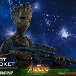 Vendor-unknown Hot Toys Marvel Avengers Infinity War Groot & Rocket 1/6 Scale Figure Set 47 Vendor-unknown Hot Toys Marvel Avengers Infinity War Groot & Rocket 1/6 Scale Figure Set