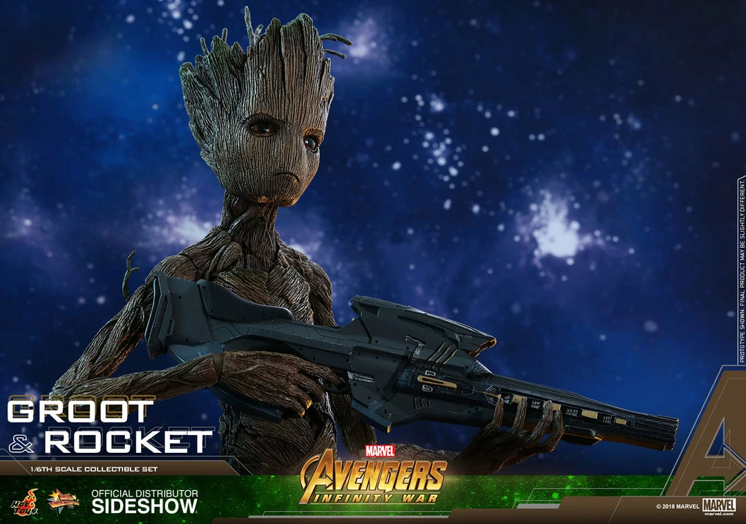 Vendor-unknown Hot Toys Marvel Avengers Infinity War Groot & Rocket 1/6 Scale Figure Set 22 Vendor-unknown Hot Toys Marvel Avengers Infinity War Groot & Rocket 1/6 Scale Figure Set
