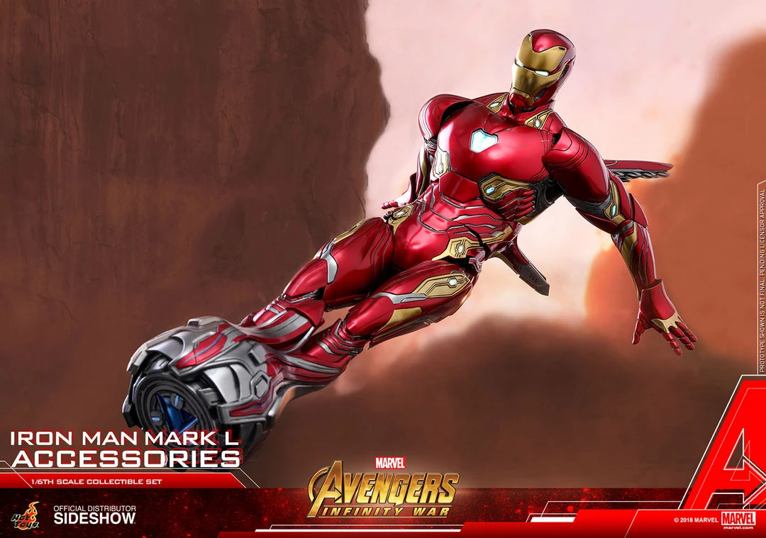 Maybang's Collectibles Hot Toys Marvel Infinity War Iron Man Mark L Accessories Collectible Set 12 Maybang's Collectibles Hot Toys Marvel Infinity War Iron Man Mark L Accessories Collectible Set