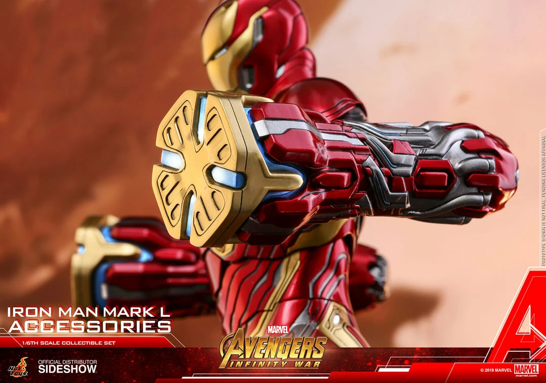 Maybang's Collectibles Hot Toys Marvel Infinity War Iron Man Mark L Accessories Collectible Set 17 Maybang's Collectibles Hot Toys Marvel Infinity War Iron Man Mark L Accessories Collectible Set
