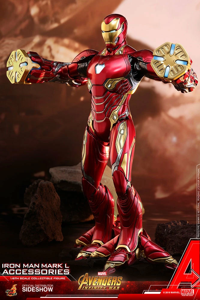 Maybang's Collectibles Hot Toys Marvel Infinity War Iron Man Mark L Accessories Collectible Set 4 Maybang's Collectibles Hot Toys Marvel Infinity War Iron Man Mark L Accessories Collectible Set