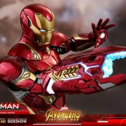 Vendor-unknown Hot Toys Marvel Avengers Infinity War Iron Man Mark L 50 Diecast 1/6 Scale Figure