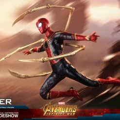 Vendor-unknown Hot Toys Marvel Avengers Infinity War Spider-Man Iron Spider Suit 1/6 Scale 12" Action Figure 39 Vendor-unknown Hot Toys Marvel Avengers Infinity War Spider-Man Iron Spider Suit 1/6 Scale 12