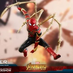 Vendor-unknown Hot Toys Marvel Avengers Infinity War Spider-Man Iron Spider Suit 1/6 Scale 12" Action Figure 40 Vendor-unknown Hot Toys Marvel Avengers Infinity War Spider-Man Iron Spider Suit 1/6 Scale 12