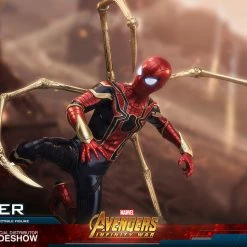 Vendor-unknown Hot Toys Marvel Avengers Infinity War Spider-Man Iron Spider Suit 1/6 Scale 12" Action Figure 43 Vendor-unknown Hot Toys Marvel Avengers Infinity War Spider-Man Iron Spider Suit 1/6 Scale 12