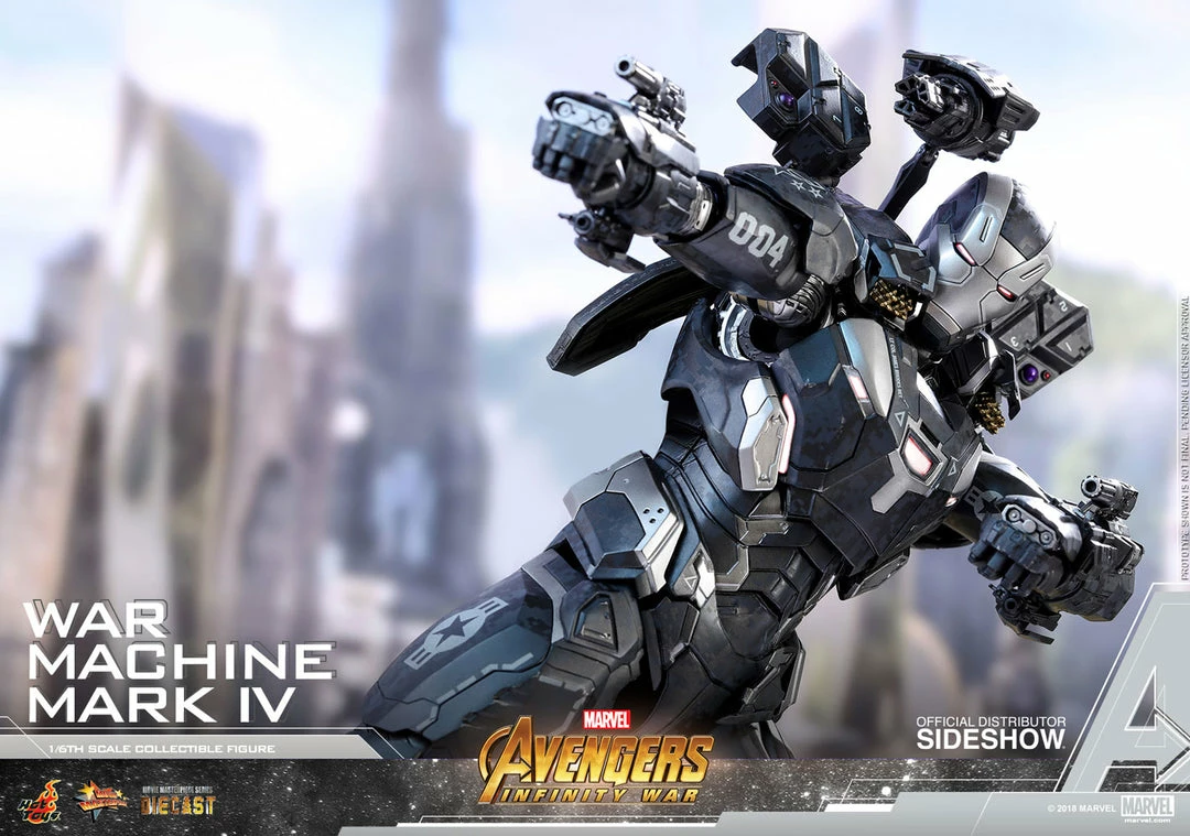 Maybang's Collectibles Hot Toys Marvel Avengers Infinity War War Machine Mark IV Diecast 1/6 Scale Action Figure 12 Maybang's Collectibles Hot Toys Marvel Avengers Infinity War War Machine Mark IV Diecast 1/6 Scale Action Figure