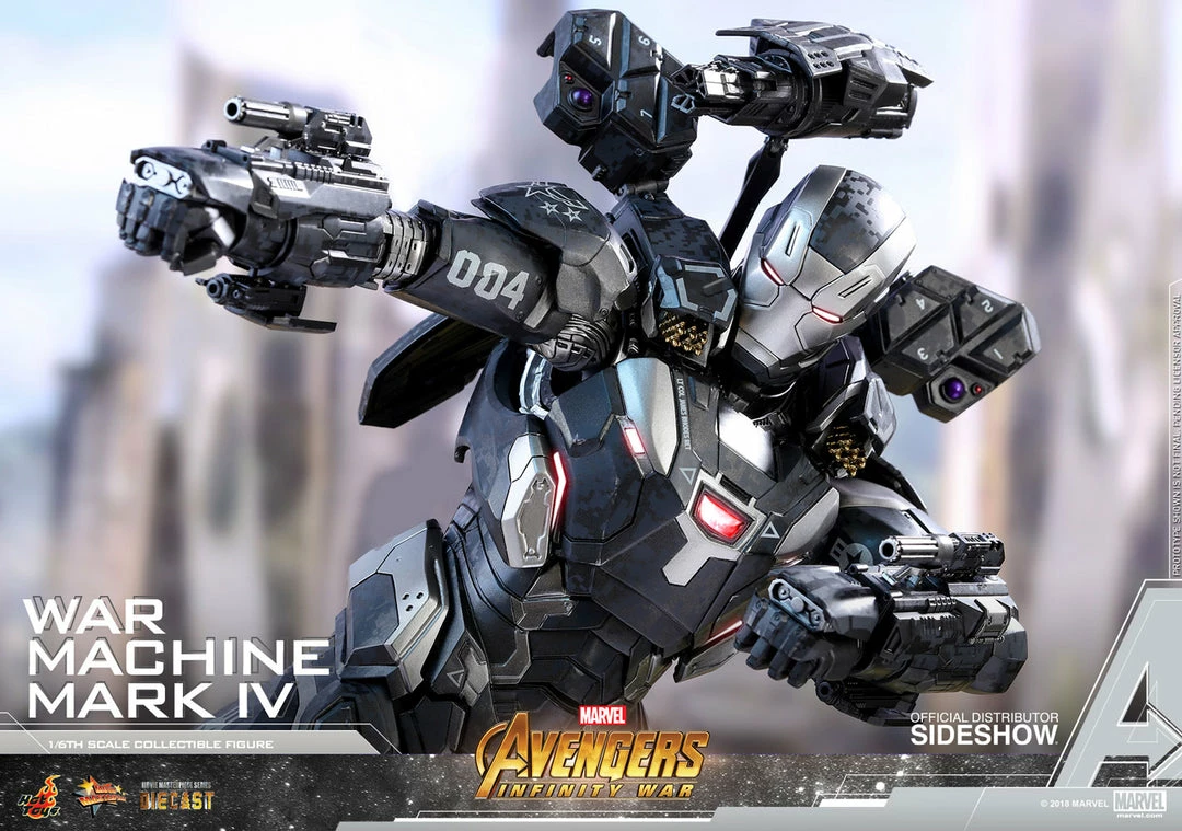 Maybang's Collectibles Hot Toys Marvel Avengers Infinity War War Machine Mark IV Diecast 1/6 Scale Action Figure 13 Maybang's Collectibles Hot Toys Marvel Avengers Infinity War War Machine Mark IV Diecast 1/6 Scale Action Figure