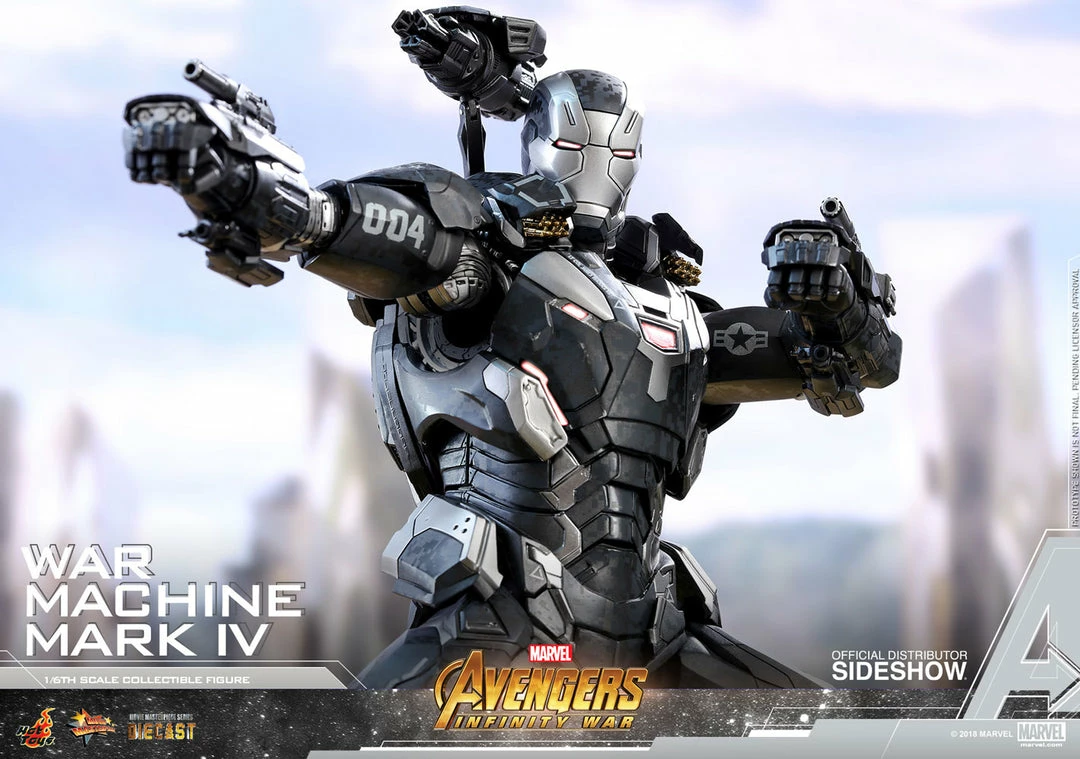 Maybang's Collectibles Hot Toys Marvel Avengers Infinity War War Machine Mark IV Diecast 1/6 Scale Action Figure 15 Maybang's Collectibles Hot Toys Marvel Avengers Infinity War War Machine Mark IV Diecast 1/6 Scale Action Figure