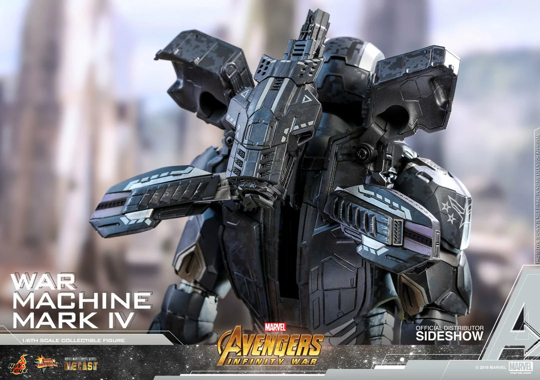 Maybang's Collectibles Hot Toys Marvel Avengers Infinity War War Machine Mark IV Diecast 1/6 Scale Action Figure 20 Maybang's Collectibles Hot Toys Marvel Avengers Infinity War War Machine Mark IV Diecast 1/6 Scale Action Figure