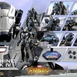 Maybang's Collectibles Hot Toys Marvel Avengers Infinity War War Machine Mark IV Diecast 1/6 Scale Action Figure 41 Maybang's Collectibles Hot Toys Marvel Avengers Infinity War War Machine Mark IV Diecast 1/6 Scale Action Figure