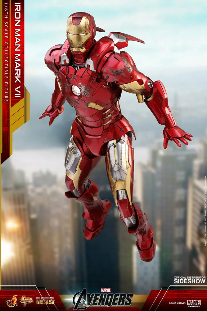 Maybang's Collectibles Hot Toys Marvel The Avengers Iron Man Mark VII Diecast 1/6 Scale Action Figure 5 Maybang's Collectibles Hot Toys Marvel The Avengers Iron Man Mark VII Diecast 1/6 Scale Action Figure