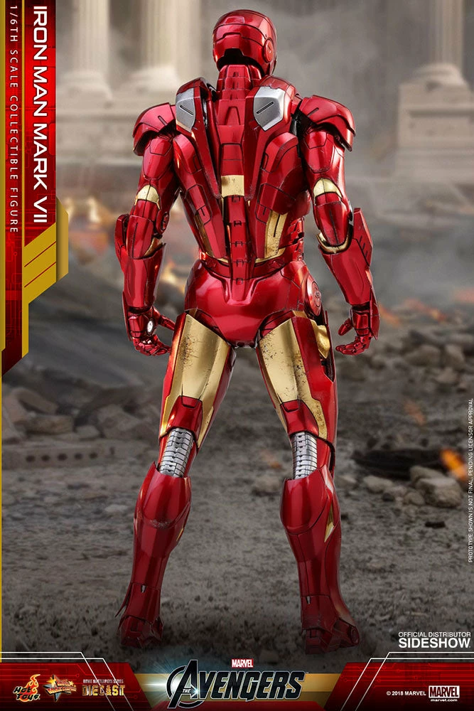 Maybang's Collectibles Hot Toys Marvel The Avengers Iron Man Mark VII Diecast 1/6 Scale Action Figure 13 Maybang's Collectibles Hot Toys Marvel The Avengers Iron Man Mark VII Diecast 1/6 Scale Action Figure