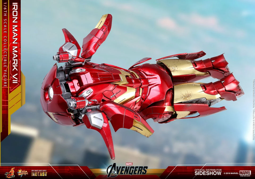 Maybang's Collectibles Hot Toys Marvel The Avengers Iron Man Mark VII Diecast 1/6 Scale Action Figure 15 Maybang's Collectibles Hot Toys Marvel The Avengers Iron Man Mark VII Diecast 1/6 Scale Action Figure