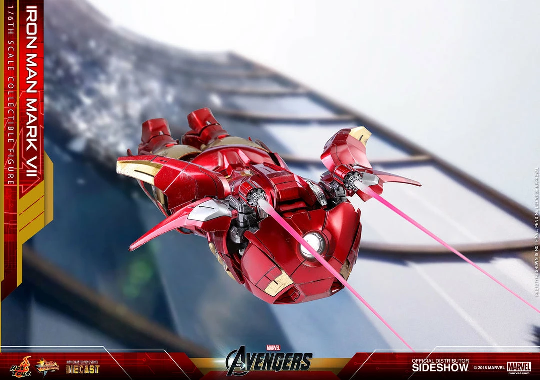 Maybang's Collectibles Hot Toys Marvel The Avengers Iron Man Mark VII Diecast 1/6 Scale Action Figure 17 Maybang's Collectibles Hot Toys Marvel The Avengers Iron Man Mark VII Diecast 1/6 Scale Action Figure