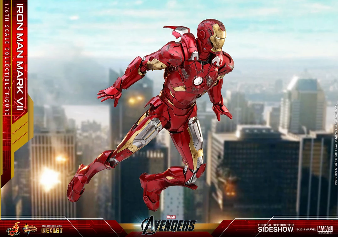 Maybang's Collectibles Hot Toys Marvel The Avengers Iron Man Mark VII Diecast 1/6 Scale Action Figure 18 Maybang's Collectibles Hot Toys Marvel The Avengers Iron Man Mark VII Diecast 1/6 Scale Action Figure