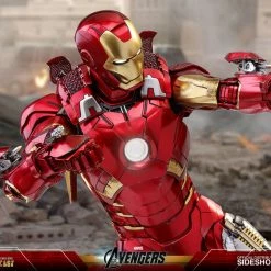 Maybang's Collectibles Hot Toys Marvel The Avengers Iron Man Mark VII Diecast 1/6 Scale Action Figure 44 Maybang's Collectibles Hot Toys Marvel The Avengers Iron Man Mark VII Diecast 1/6 Scale Action Figure