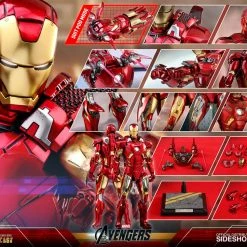 Maybang's Collectibles Hot Toys Marvel The Avengers Iron Man Mark VII Diecast 1/6 Scale Action Figure 47 Maybang's Collectibles Hot Toys Marvel The Avengers Iron Man Mark VII Diecast 1/6 Scale Action Figure