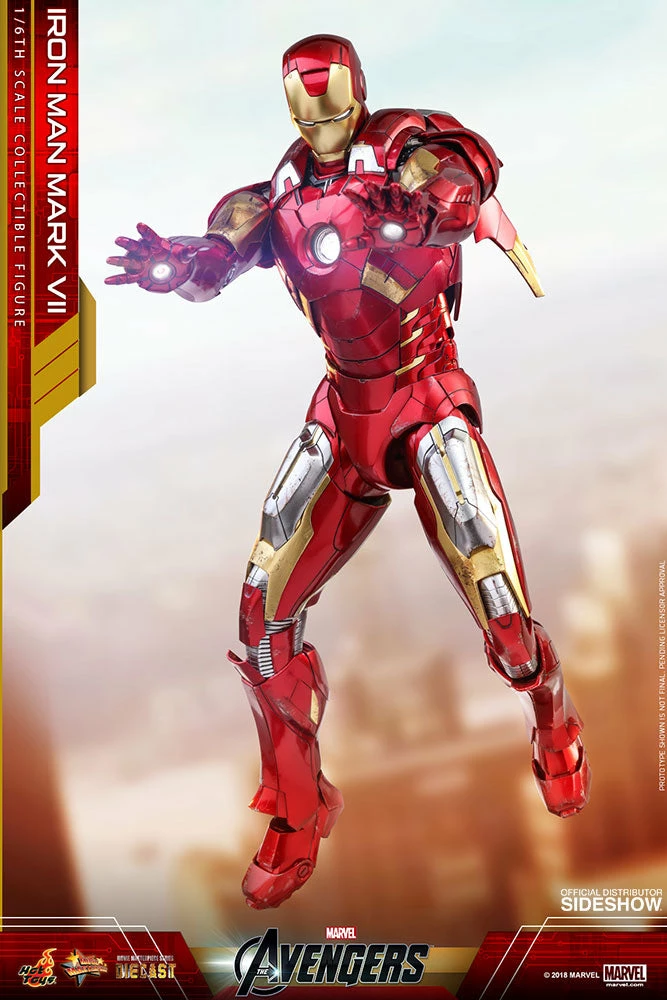 Maybang's Collectibles Hot Toys Marvel The Avengers Iron Man Mark VII Diecast 1/6 Scale Action Figure 1 Maybang's Collectibles Hot Toys Marvel The Avengers Iron Man Mark VII Diecast 1/6 Scale Action Figure