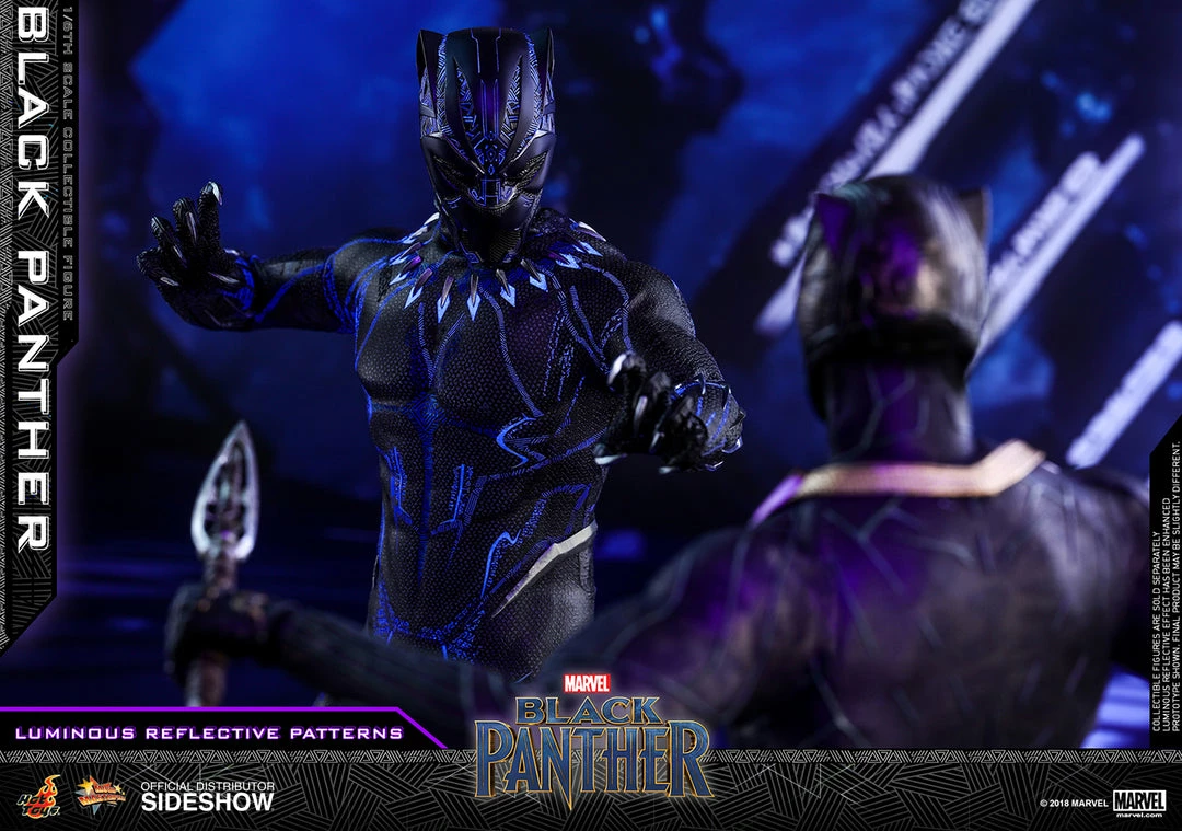 Vendor-unknown Hot Toys Marvel Black Panther Black Panther 1/6 Scale 12" Figure 15 Vendor-unknown Hot Toys Marvel Black Panther Black Panther 1/6 Scale 12" Figure