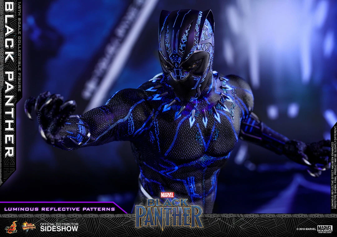 Vendor-unknown Hot Toys Marvel Black Panther Black Panther 1/6 Scale 12" Figure 21 Vendor-unknown Hot Toys Marvel Black Panther Black Panther 1/6 Scale 12" Figure