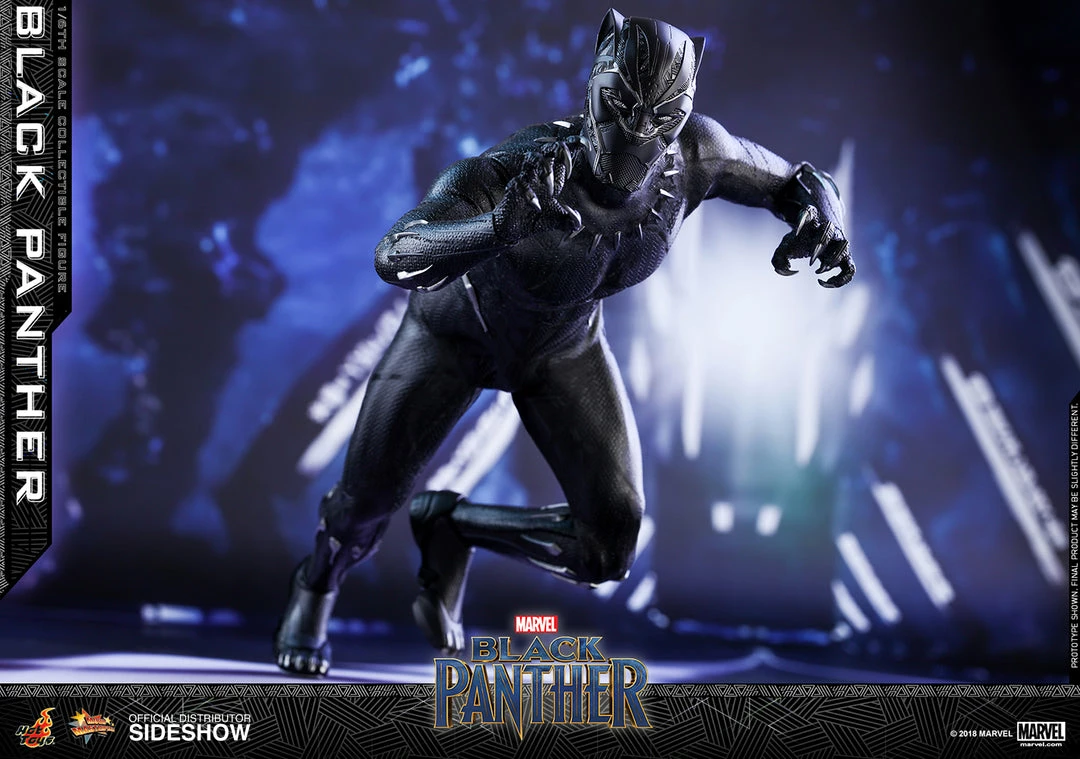Vendor-unknown Hot Toys Marvel Black Panther Black Panther 1/6 Scale 12" Figure 22 Vendor-unknown Hot Toys Marvel Black Panther Black Panther 1/6 Scale 12" Figure