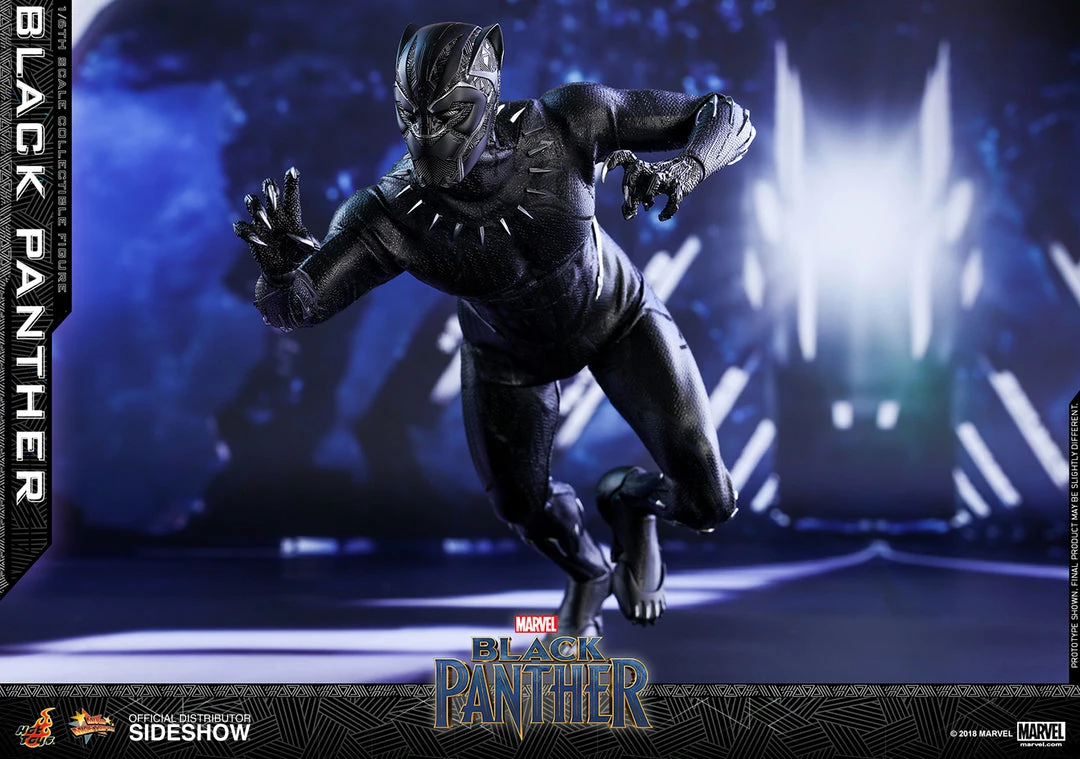 Vendor-unknown Hot Toys Marvel Black Panther Black Panther 1/6 Scale 12" Figure 23 Vendor-unknown Hot Toys Marvel Black Panther Black Panther 1/6 Scale 12" Figure