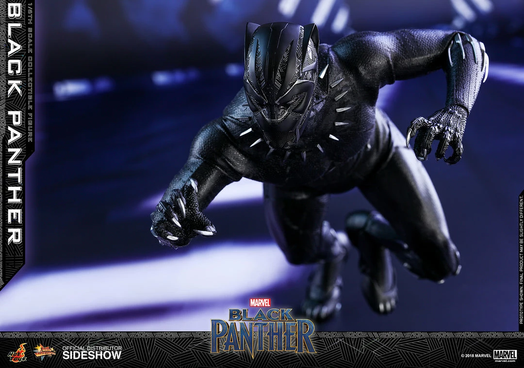 Vendor-unknown Hot Toys Marvel Black Panther Black Panther 1/6 Scale 12" Figure 24 Vendor-unknown Hot Toys Marvel Black Panther Black Panther 1/6 Scale 12" Figure